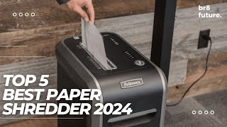 Best Paper Shredder 2024 📄✨ Top Picks for Home & Office Use
