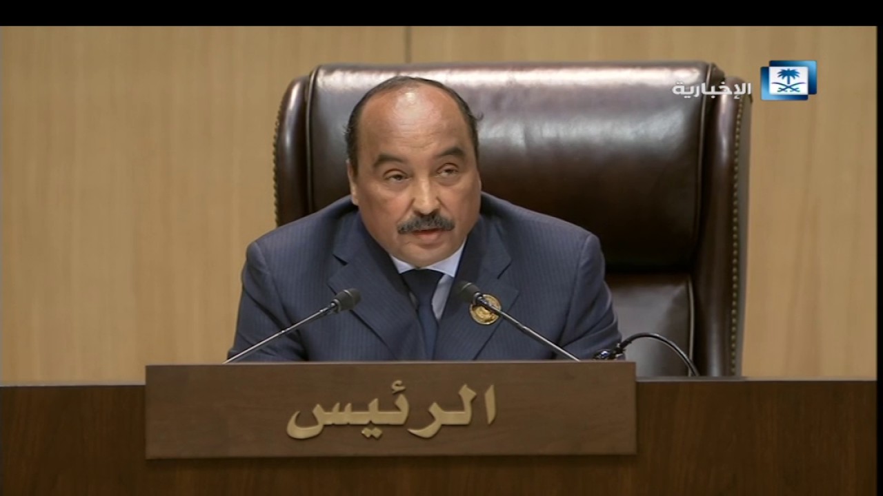 الرئيس الموريتاني: حل الدولتين هو الخيار الأوحد للقضية الفلسطينية الذي يحقق السلم بالمنطقة