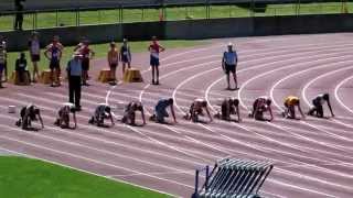 2014 All Schools Luke 100m Heat