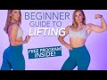 Beginner gym guide  learn how to lift  free program inside