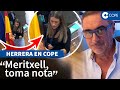 El mensaje de Carlos Herrera a Batet tras el gesto con la bandera de España: &quot;Toma nota&quot;