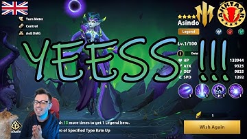 ASINDO IS HERE FINALLY !!!!! [Infinite Magicraid]