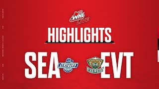 Seattle Thunderbirds at Everett Silvertips 12\\\\16 | WHL Highlights 2023-24