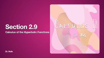 2 9 Hyperbolic functions