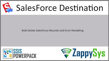 Delete Salesforce records using SSIS