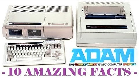 10 Amazing Coleco Adam Facts