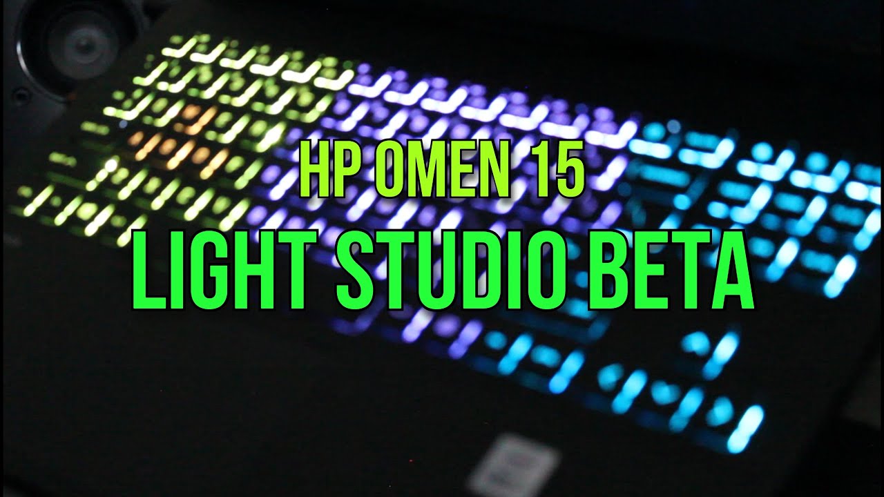 OMEN LIGHT STUDIO Review [BETA] HP OMEN 15 (2020) YouTube