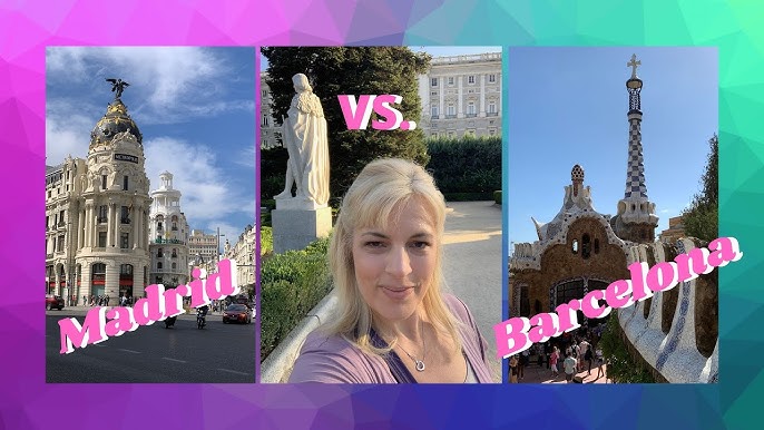 MADRID or BARCELONA? Where should you go in Spain? 