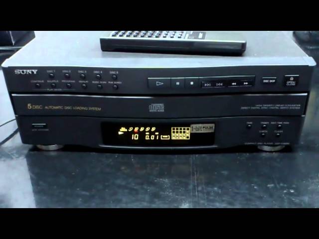 Sony Cdp C322m Youtube Sony Cdp C322m Youtube