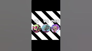 INVADER TREND #music #shortsfeed #edit #invaderzim #gir #nickelodeon #alien #robot #capcutedit #cute