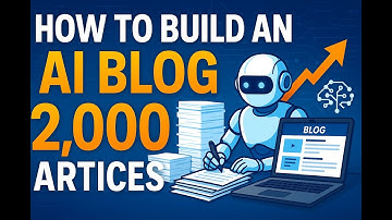 How To Build An AI Blog With 2,000+ Articles