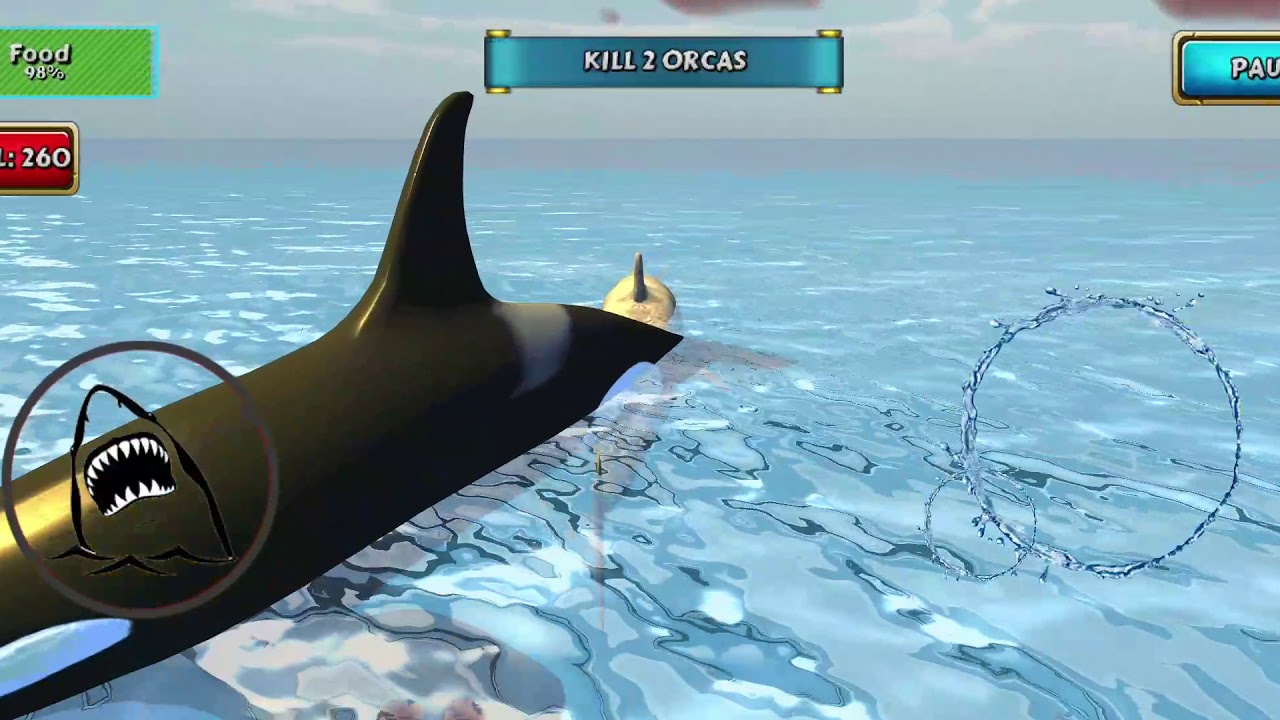 Shark Simulator Beach Killer #15 (Level 246-270) - Android Gameplay