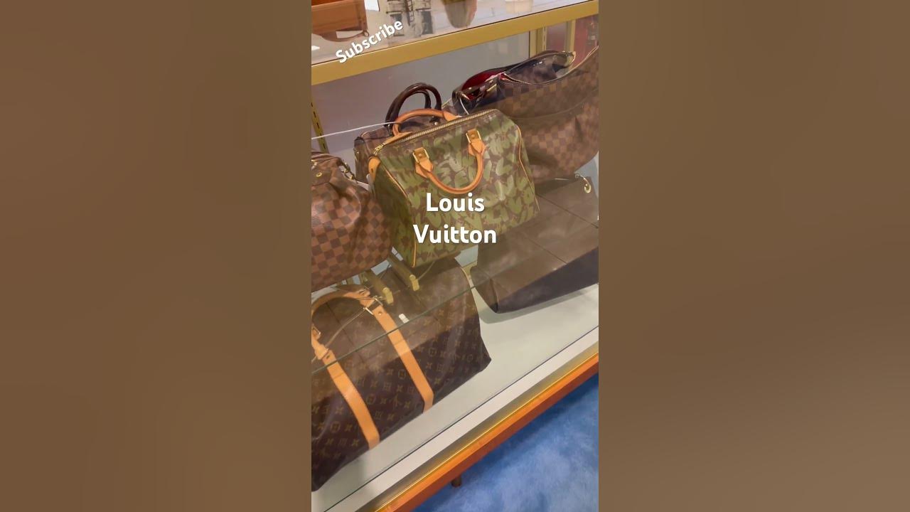 What Goes Around Comes Around Louis Vuitton Monogram Eva Bag Pouch at Von  Maur