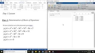 control system engineering | matlab | roots of the equations in matlab | lesson 1 screenshot 5