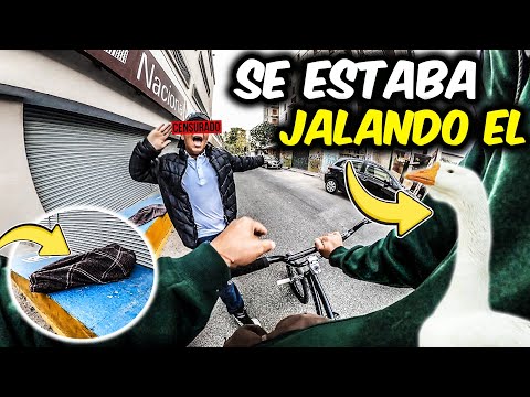 ¡LO ENCONTRE HACIENDO PUERCADAS EN LA CALLE!