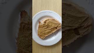 Breakfast Idea | Peanut Butter & Nutritional Yeast Toast ngeshortsbareng toastrecipes breakfast