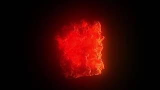 Red smoke Fire