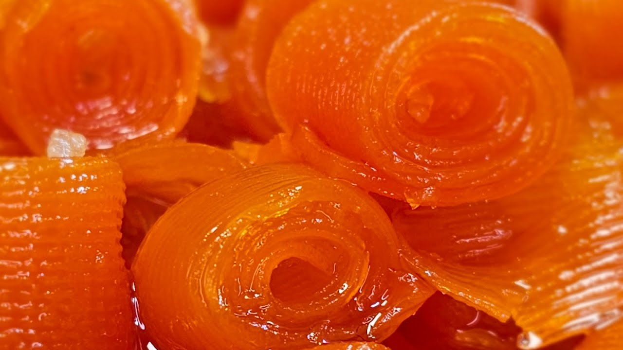 Havucu Hiç Böyle Denediniz mi? 😍 Portakallı Rulo HAVUÇ Reçeli