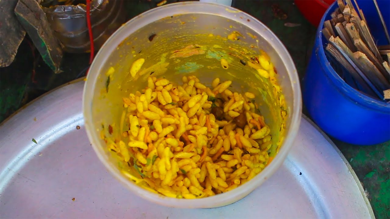 Chola Jhaal Muri Makha Kacha Chola Chaat Tasty & Healthy Chickpea Chaat