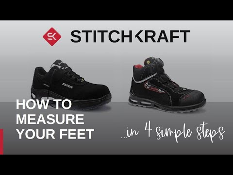 How To Get The Sizing Right in Elten Work Boots & Safety Shoes - YouTube