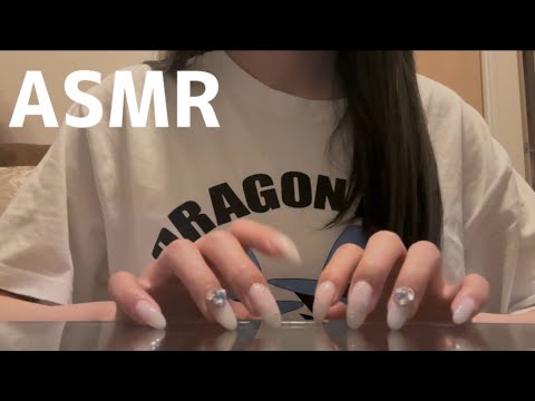 【ASMR】テーブルをタッピング💅🏻(No Talking)