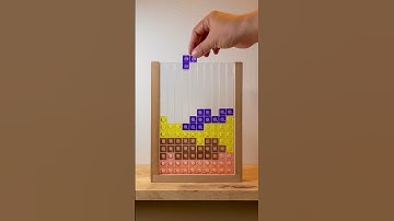 PART 261 || “Cozy ASMR Tetris: Warm Lights & Colorful Blocks”