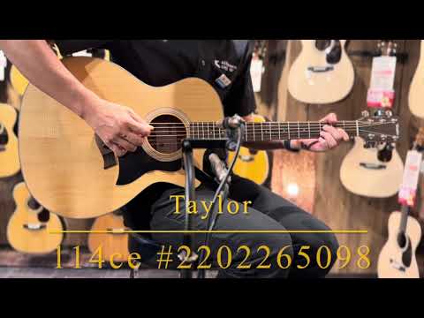 【なつ】Taylor テイラー　114e 日本限定　美品 なつ様専用】Taylor テイラー 114e 日本限定 美品