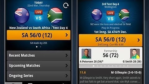Cricket live score api android studio tutorial