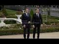 Leaders including Macron, von der Leyen and Mitsotakis arrive for MED9 meeting in Slovenia