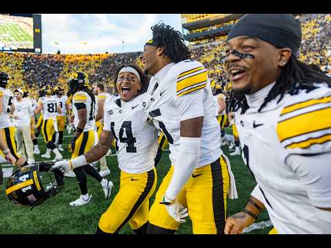 DITV: #17 Iowa return last-second loss devastation to #18 Michigan Wolverines in miracle victory