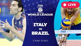 Italy v Brazil - Group 1: 2017 FIVB Volleyball World League Italy v Brazil - Group 1: 2017 FIVB Volleyball World League