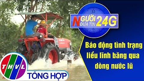 Người đưa tin 24G (11g ngày 22/10/2020) - Báo động tình trạng liều lĩnh băng qua dòng nước lũ