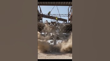 Building Collapse Caught on Camera | Realistic Construction Disaster ⚠️