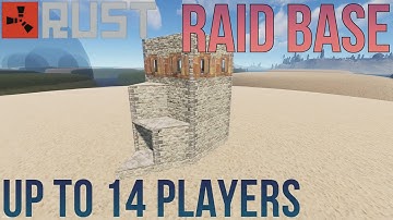 Rust - Raid Base Design - Build Guide
