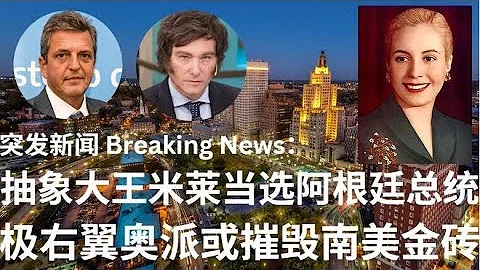 野猫论政 1249：突发新闻 - 抽象大王米莱当选阿根廷总统，极右翼奥派或摧毁南美金砖 - 天天要闻