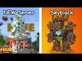 Hives new skyblock server minecraft bedrock