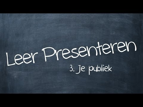 Video: Hoe De Aandacht Van Het Publiek Te Trekken?