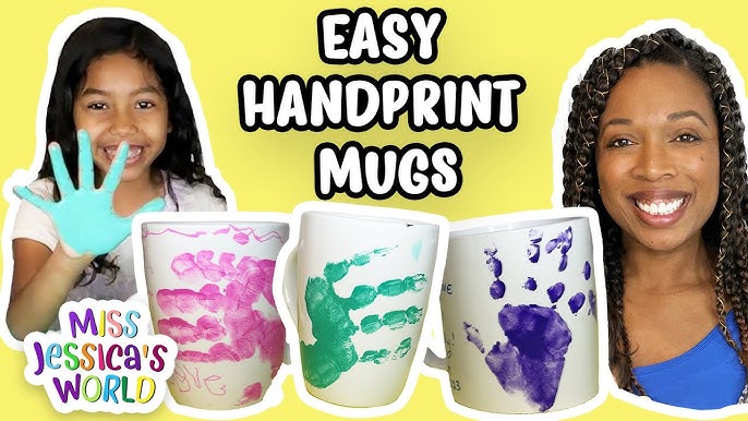 Ceramic Painting for Kids: How to Make a Handprint Plate - FeltMagnet
