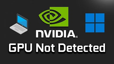 Nvidia Graphics Card Not Detected in Windows 11/10