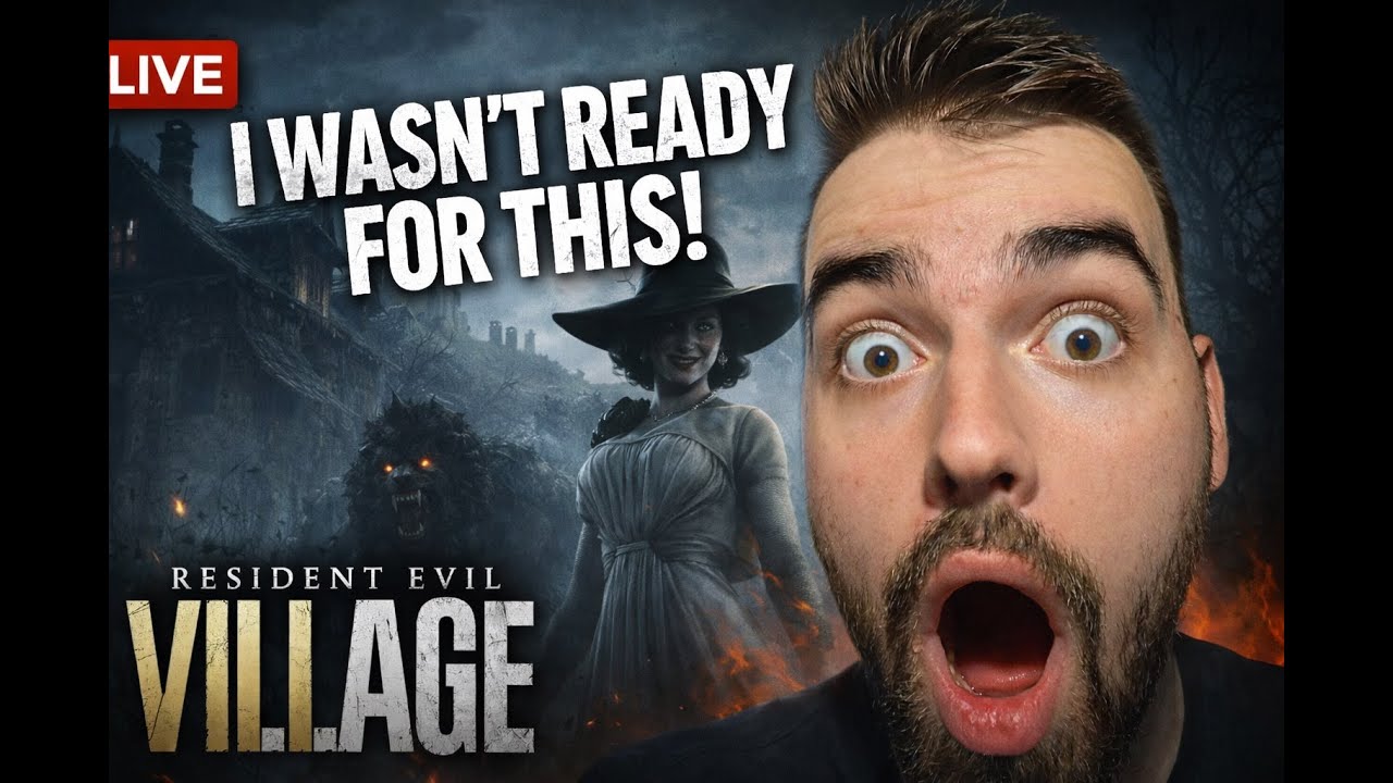 Best Friend Playing Resident Evil: Village Blind #1