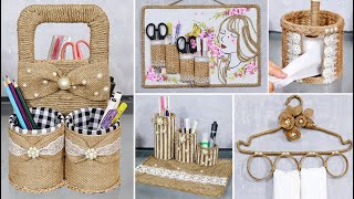 Do you believe these Space Saving Jute Craft Ideas are made of Scrap?