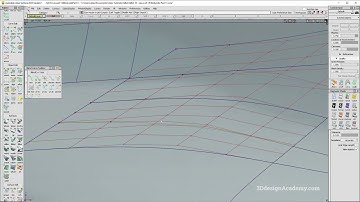 Autodesk Alias Tutorials I Q&A 16 - Lexus LF-30 Bodyside 11