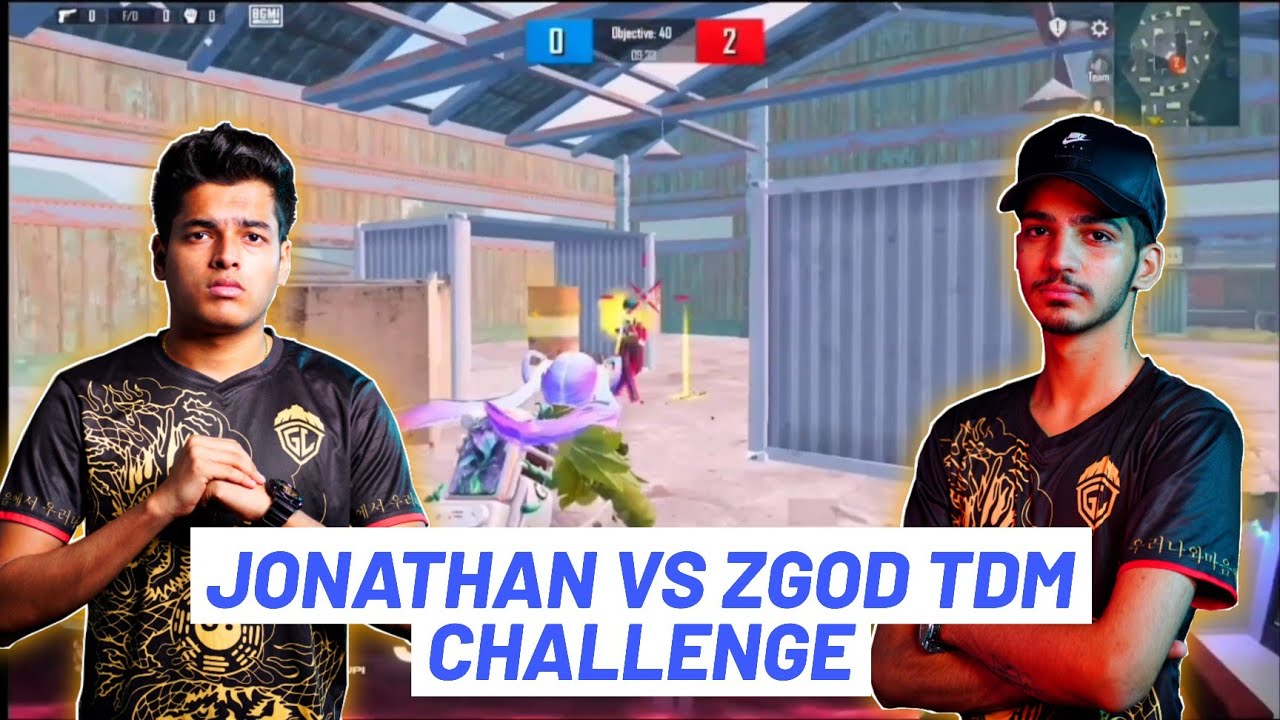 Jonathan vs Zgod TDM Challenge 🔥 | Jonhy Fire With Awm 🔥 - YouTube