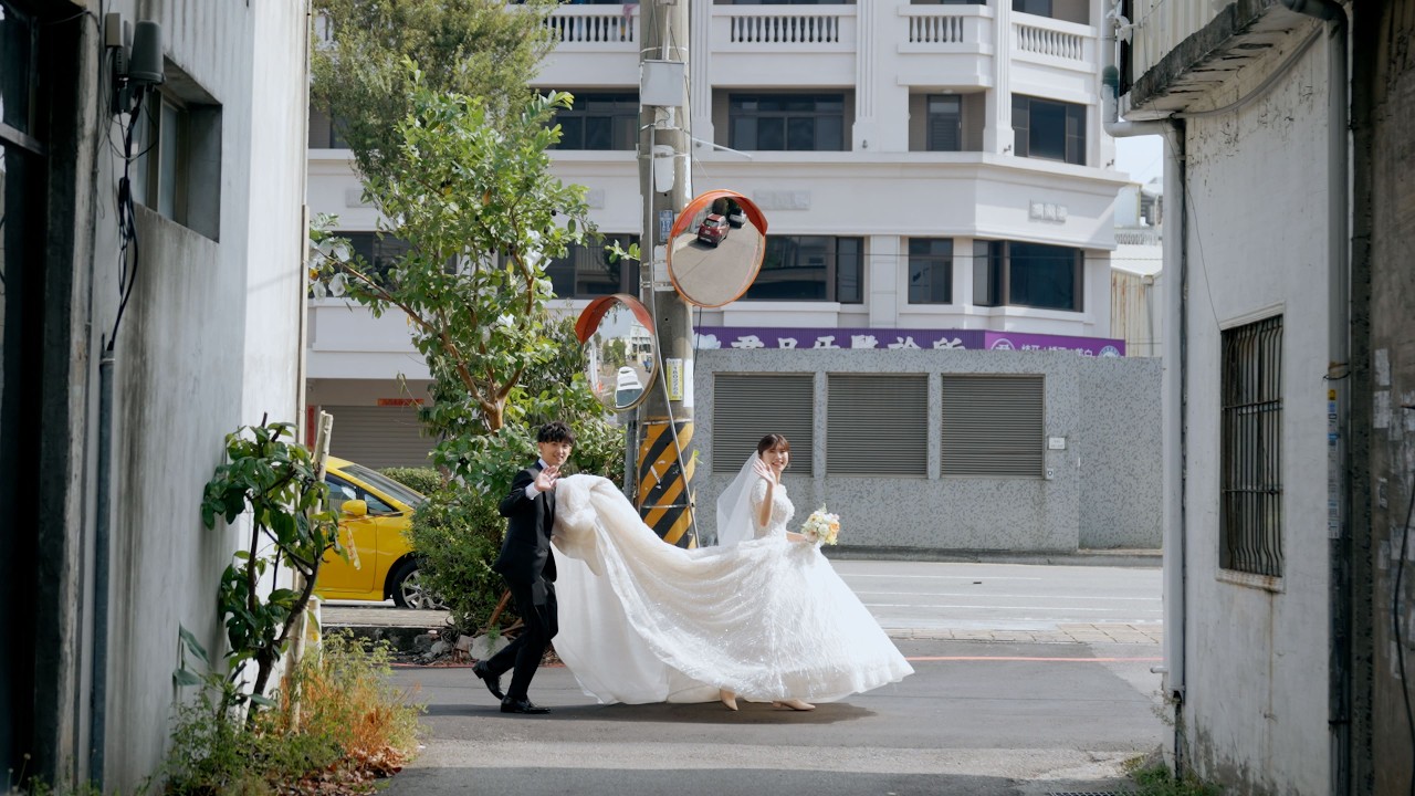 婚禮錄影 Wade & Ember MV 同慶堂中醫診所結婚啦！宴客就是要喝珍奶 整日婚禮蹦蹦蹦！