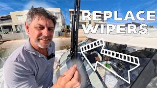 Stop Streaking Boat Wipers! Easy Roca 20" Upgrade on Merry Fisher 895 - The Rudder