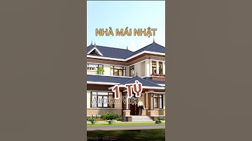 Biệt thự mái Nhật 2 tầng 1 tỷ phong cách đồng quê #short