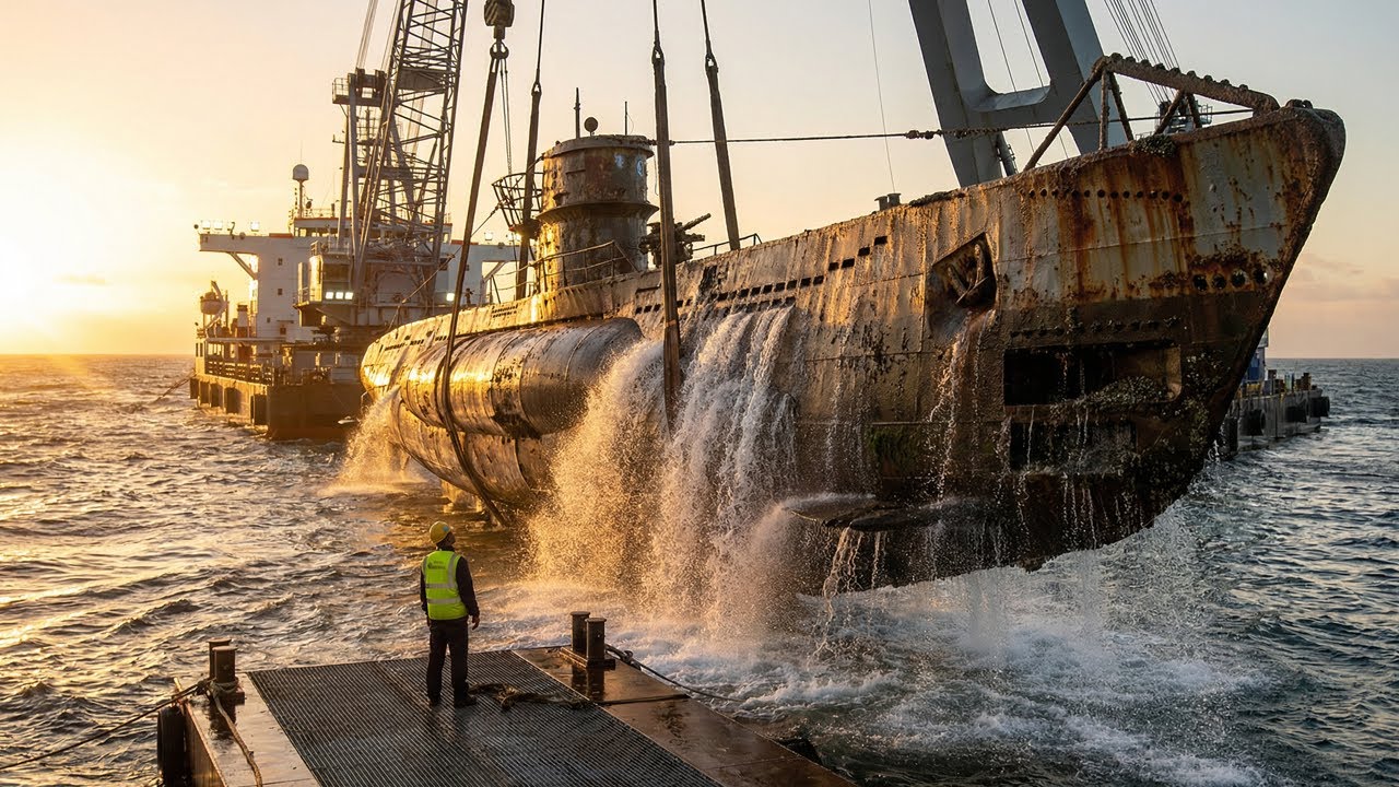 Salvaging & Restoring a Ghost U-Boat After 80 Years Beneath the Deep Sea U-Boat Restoration