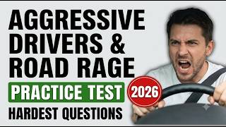 Defensive Driving Exam Prep: 7 Aggressive Driver & Road Rage Q&A to Pass in 2026!
