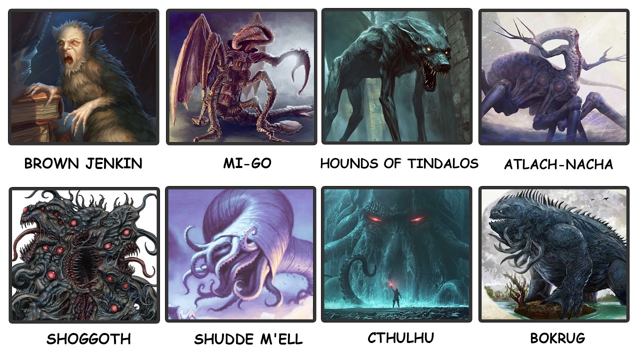 The Most Disturbing Entities in the Cthulhu Mythos Explained in 12 ...