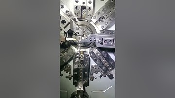 Professional 12 axis camless CNC spring forming machine